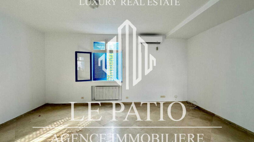 Villa S+3 avec jardin, à louer à Sidi Bou Saïd
