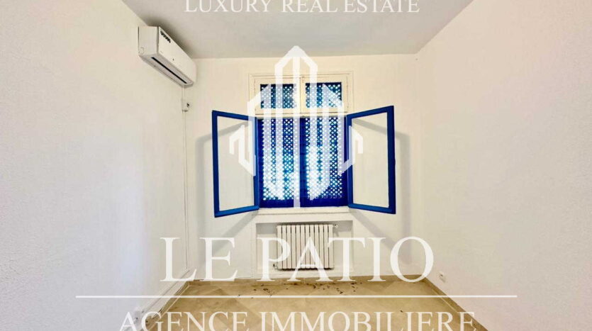 Villa S+3 avec jardin, à louer à Sidi Bou Saïd